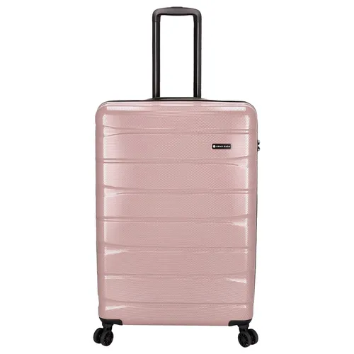 Kenorada Trolley Wave Spinner 77cm - Koffer aus stabiler ABS-Hartschale mit 100 Litern Volumen, praktische Fächeraufteilung und TSA-Zahlenschloss für sicheres Reisen.