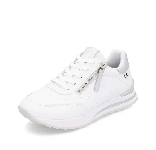 Rieker Sneaker W2402 Weiss Damen, Größe 38 (US 7) in weiß von Rieker