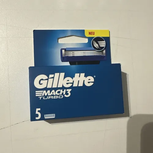 Produktbild Gillette Mach3 Turbo 3D Systemklingen 5er