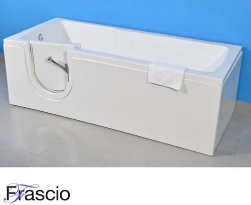 Produktbild Badewanne mit Tür und Sitz Modell 17 – 170x70 cm mit Hydromassage