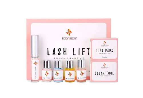 Iconsign Einzelwimpern Wimpernlifting Set Wimpernwelle Wimpernlaminierung Lash Lift 13 Teil, 13 tlg., Wimpernlifting, Wimpern, Laminierung, Wellen
