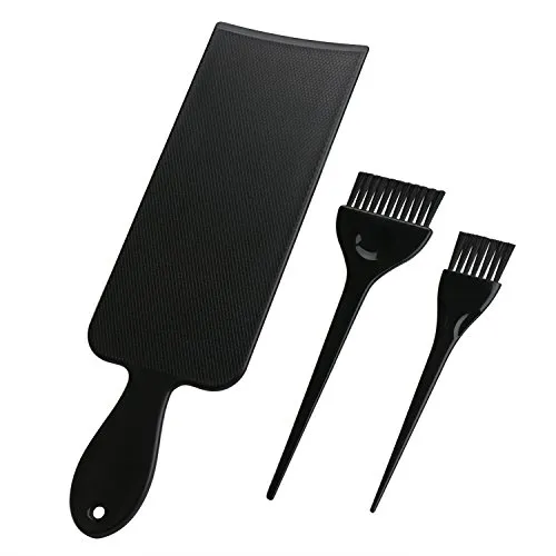 Hervorhebung Brett und Tint Pinsel Haarfärbeset, Segbeauty Schwarz balayage pinsel Salon Friseur Hervorhebung Paddel & Haarfärbungsbürste
