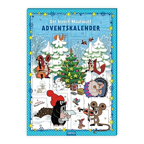 Der kleine Maulwurf Adventskalender mit 24 Magneten von TROTSCH