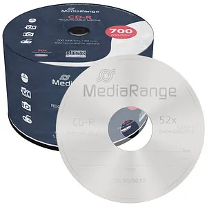 MediaRange CD-R 700 MB, 50 St.