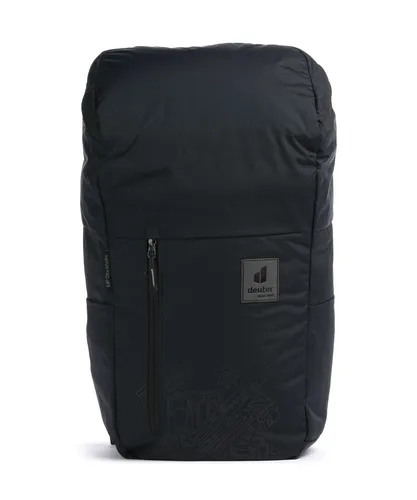 Deuter Rucksack UP Stockholm schwarz - Tagesrucksäcke, nachhaltig hergestellt mit praktischem gepolstertem Laptopfach und verstärktem Boden für optimale Organisation und Schutz.