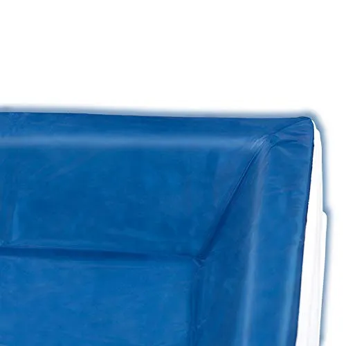 Liner - Vinyl-Schutzfolie - die Schutzwanne für Ihr Wasserbett - Höhe innen: 15-17 cm gerade - alle Wasserbettgrößen z.B. 180x200 cm