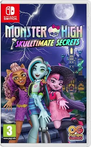 Monster High: Skulltimate Secrets - Nintendo Switch - Action/Abenteuer Spiel für Nintendo Switch, voller spannender Geheimnisse und Abenteuer für Fans ab 3 Jahren.