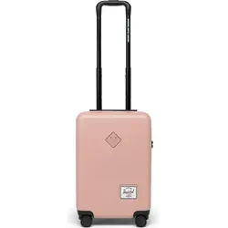 Herschel Heritage Hardshell Kabinentrolley 50 cm - ash rose - Robuster Kabinentrolley aus recyceltem Polycarbonat, ideal für Kurzreisen. Mit 34 Litern Stauraum, TSA-Schloss und leichtgängigen Doppelrollen für komfortables Reisen.