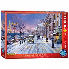 eurographics Puzzle - Weihnachtsabend in Paris von Dominic Davison - 1000 Teile 300839