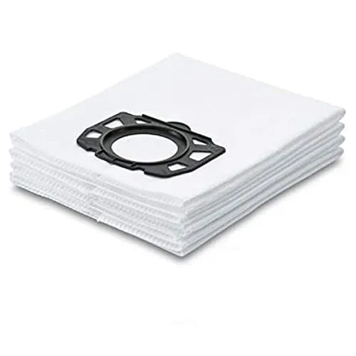 WuYan Ersatz-Filterbeutel für Kärcher MV4 MV5 MV6 WD4 WD5 WD6, kompatibel mit Kärcher WD4000 bis WD5999, 6 Stück