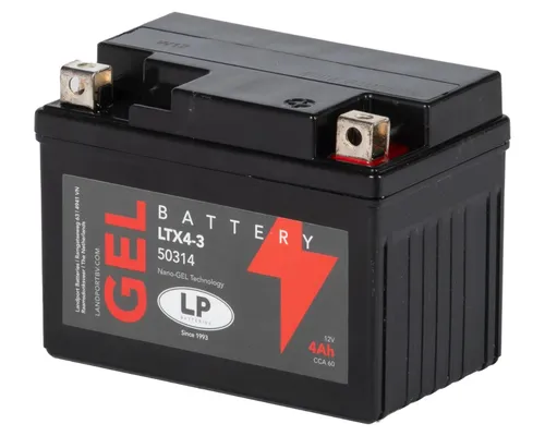 Batterie 12V 3Ah LANDPORT LTX4-3 Gel für HONDA C Dio NB NQ PK PIAGGIO ZIP YAMAHA