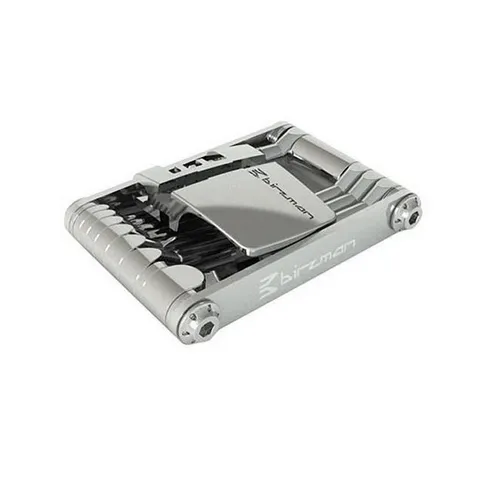 Birzman Feexman E-Version Multi-Tool mit 15 Funktionen - Fahrradwerkzeuge - Kompaktes Multitool aus gehärtetem Werkzeugstahl für schnelle Reparaturen unterwegs, leicht und vielseitig mit 15 praktischen Funktionen.