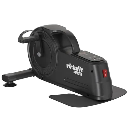 VirtuFit MB450 elektrischer Pedaltrainer für Arme und Beine – 12 Stufen, Schwarz
