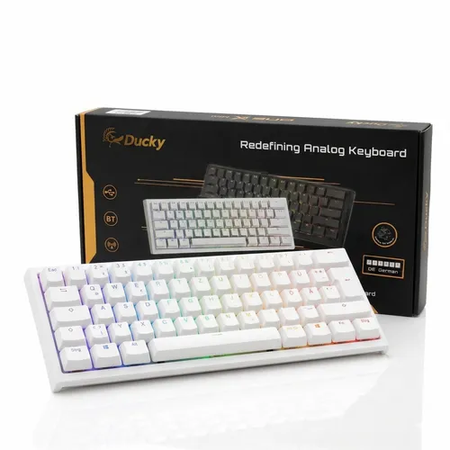 Ducky One X Mini (DE) - Kabellos & Kabelgebunden - Tastatur für Gamer mit kompakter Bauweise, RGB-Hintergrundbeleuchtung und hoher Anpassungsfähigkeit für ein optimales Spielerlebnis.