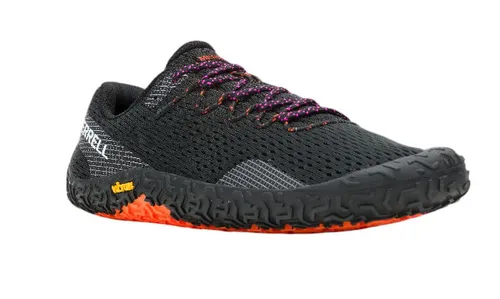 Merrell Minimal-Laufschuhe Vapor Glove 6 Herren - Laufschuhe mit Vibram EcoStep Sohle für maximalen Halt, atmungsaktives Mesh-Obermaterial und nur 6 mm Gesamthöhe – ideal für minimalistisches Trailrunning und Training.