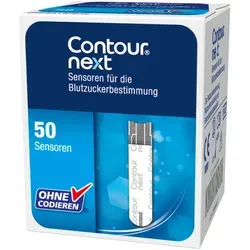 Contour next Sensoren Teststreifen