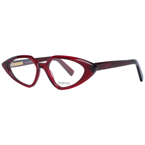 Sportmax Damenbrille SM5001 066 52 Burgunder - Elegante Damenbrille in Burgunder, ideal für den täglichen Gebrauch. Mit praktischem Original-Etui und modernem Trapezstil – perfekter Sitz und ansprechendes Design.