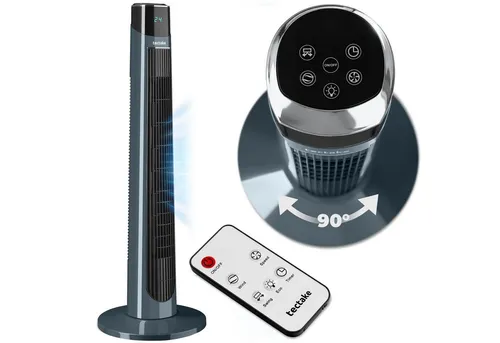 tectake® Turmventilator Arktis mit 12-Stunden-Timer