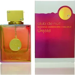 Armaf Club De Nuit Untold Edp Spray - Unisex Duft mit orientalisch-holzigen Noten, 105 ml Eau de Parfum für Männer und Frauen, ideal für besondere Anlässe und den Alltag, überzeugt durch außergewöhnliche Haltbarkeit.