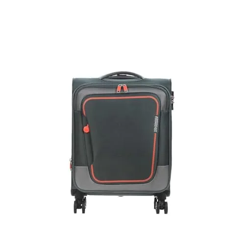 American Tourister PULSONIC 55 Dark Forest - Handgepäck Trolley - Weichgepäck Handgepäck Trolley von American Tourister, leicht und robust, perfekt für Kurzreisen und als Fluggepäck geeignet.