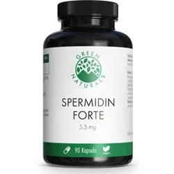 Green Naturals Spermidin Forte 5,5 mg - 90 Kapseln, rezeptfrei und unterstützt die Zellgesundheit