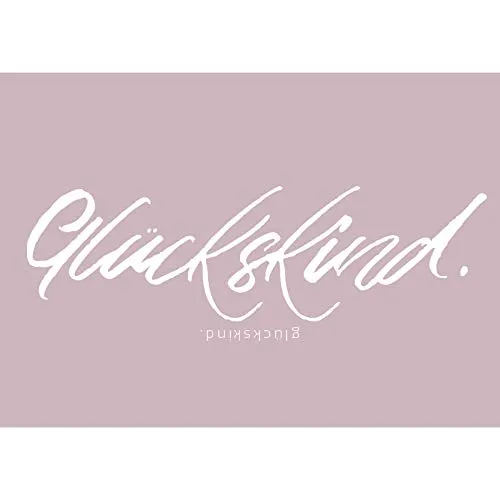 Glückskind Postkarte