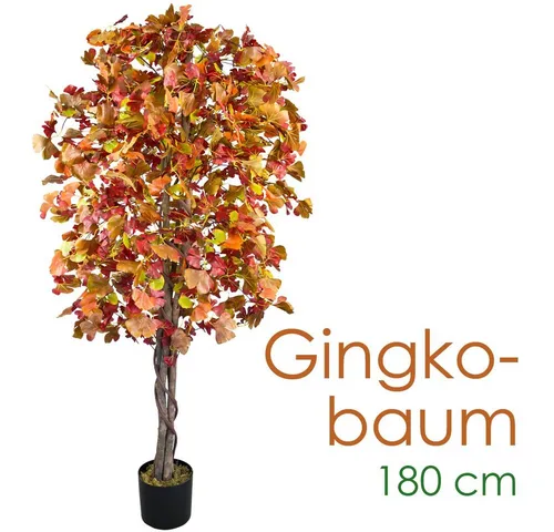 Kunstbaum Ginkgo Ginkgobaum 180 cm