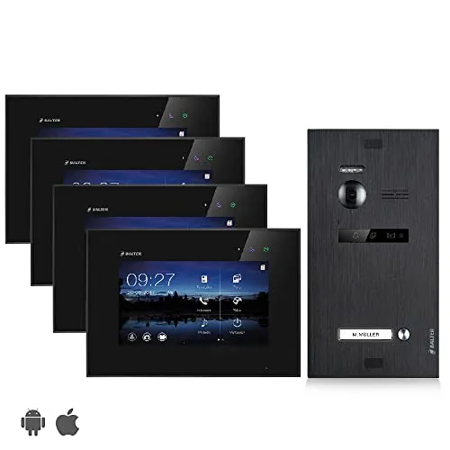 Balter EVO Video Türsprechanlage mit 7 Zoll Touchscreen von Balter