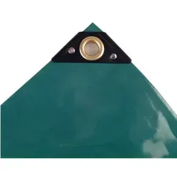 Wasserdichte PVC Abdeckplane 2,5 x 6 m - Hochwertige grüne Abdeckplane aus reißfestem PVC, 650 g/m², ideal für den ganzjährigen Einsatz. Robuste Konstruktion mit verstärkten Ösen schützt zuverlässig vor Witterungseinflüssen.