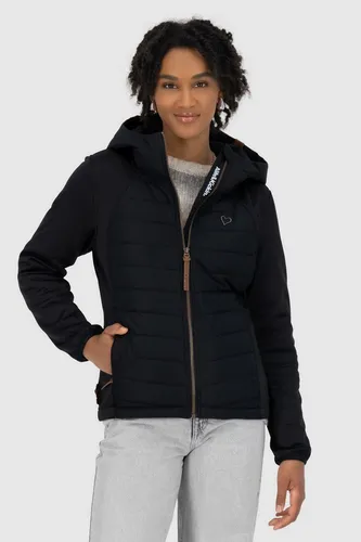 Alife & Kickin Hybridjacke SoleneAKA mit Kapuze und gestepptem Body