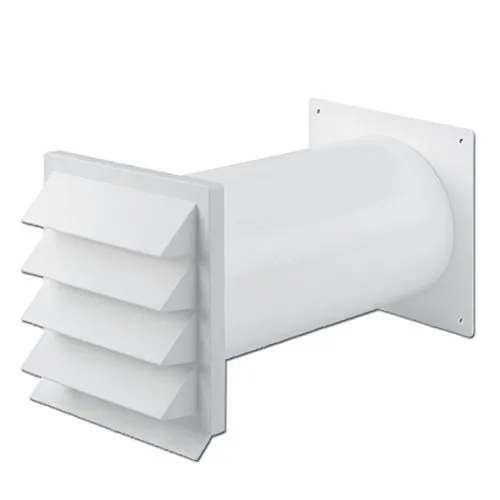 Mauerdurchführung 150erSCF weiß für 150er Luftführungssysteme, z.B. von Dunstabzugshauben