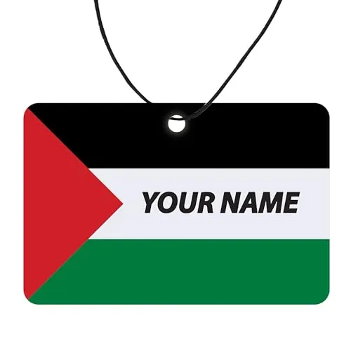 Ali Air Freshener Palestine Personalisierter Auto Lufterfrischer