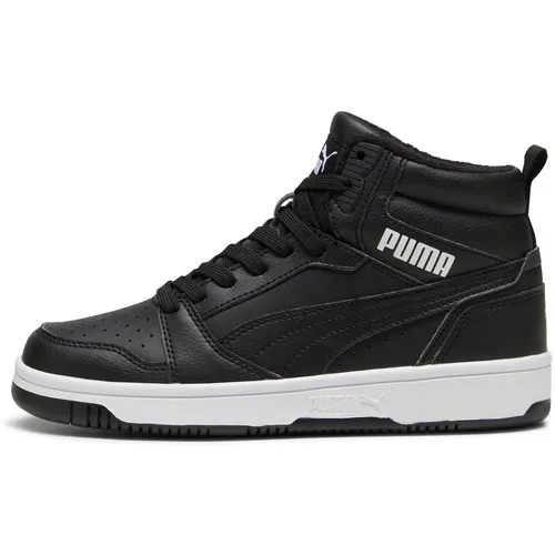 PUMA Unisex Kinder Rebound V6 Mid Wtr Jr Sneaker in schwarz von PUMA