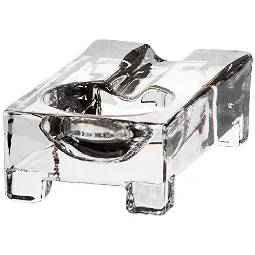 Aschenbecher Weiß von Cristalica