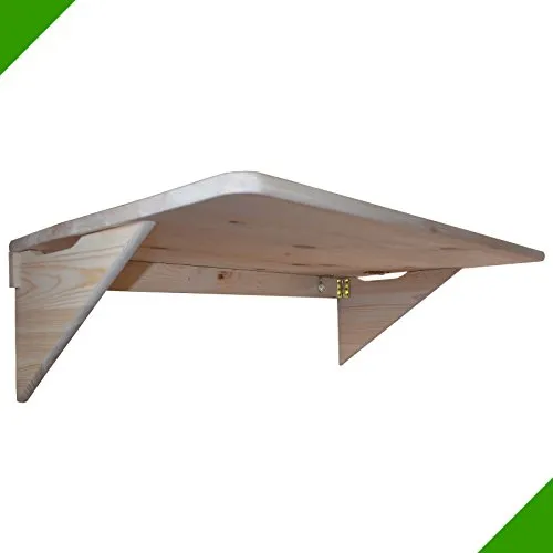 cm Kindermöbel Esstisch Unbehandelt Tisch Klapptisch Schreibtisch Holztisch Küche klappbar Balkontisch Wandklapptisch Laptoptisch aus Holz Küchentisch Balkon 85 x 50