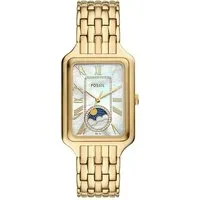 Fossil Damen Analog Quarz Uhr ES5398 - Elegante Armbanduhr mit 29-mm-Gehäuse und edlem Edelstahlarmband, wasserdicht bis 50 m – perfekt für stilbewusste Frauen.