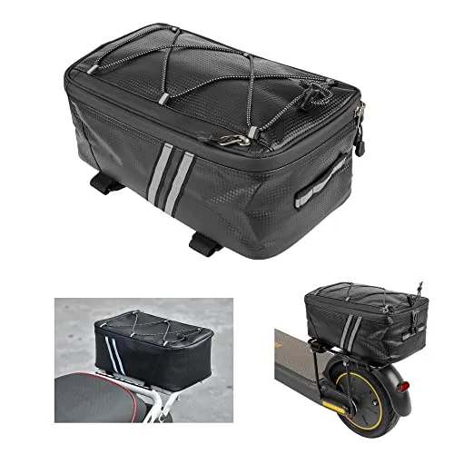 Fututech 8 l wasserdichte Scooter-Tasche für Xiaomi M365 Pro Pro2 Mi3 Mi4 für Segway Ninebot Max G30 F E Serie Tasche für Fahrrad, Motorrad, Elektroroller, Storage Bag