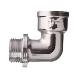 Cornat Verzinkte/verchromte Rohre und -Fittings Winkel 3/8 ´ ´ I/A, chrom