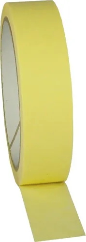 Malerband gelb 25 m Klebeband Kreppband Abdeck Farbe Lack Renovierung Streichen