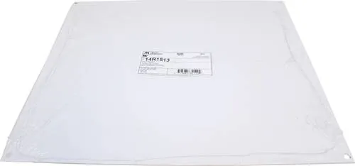 Produktbild Hammond Electronics Montageplatte Stahl Weiß (L x B x H) 375 x 327 x 1.8mm 1St.