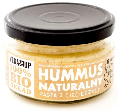 NATÜRLICHER BIO-HUMMUS 190 g - VEGA UP