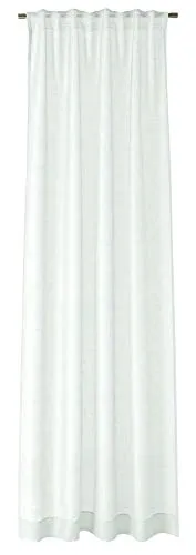 Joop! Living Vorhang Ornament Allover Weiß 130x250 cm - Schiebevorhang mit halbtransparentem Design für sanften Lichtschutz und elegantes Ambiente, ideal zur Kombination mit verschiedenen Farben und Mustern.