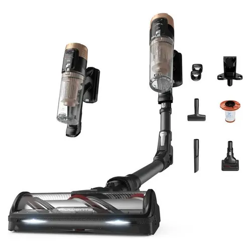 Rowenta X-Force Flex 14.80 RH9B74WO - 2-in-1 Akku-Staubsauger - Staubsauger mit 240 W Saugleistung, flexibler Handhabung und 90 Minuten Laufzeit. Ideal für Haushalte mit Haustieren und mühelose Reinigung dank Flex-Gelenk und LED-Beleuchtung.