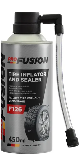 ProFusion Reifenpannenspray – Notfall-Reparatur für schlauchlose Reifen 450ml