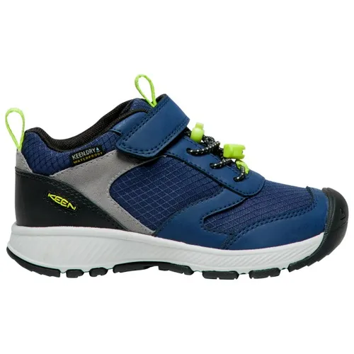 Keen Kid's Skua WP - Wasserdichte Multisportschuhe in Blau (EU 30) - Wasserdichte Kinder-Multisportschuhe für Touren, ideal zum Wandern; mit Schnellschnürung für einfaches An- und Ausziehen. Entdecke weitere Top-Angebote von Keen bei Bergfreunde.de!