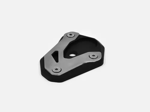 ZIEGER Motorrad-Seitenständerfuß für Suzuki V-Strom 1000/1050 & GSX-S 1000/F - Motorradzubehör mit stabilem Aluminium- und Edelstahl-Design für sicheren Stand und verbesserte Stabilität bei jedem Halt.