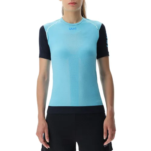 Uyn Woman Running PB42 OW Shirt Short Sleeve blue radiance/peacot (K677) L