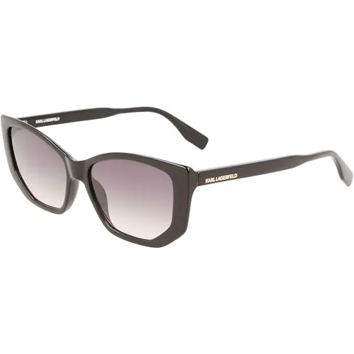 KARL LAGERFELD Damen Kl6071s Sonnenbrille, Schwarz, One Size