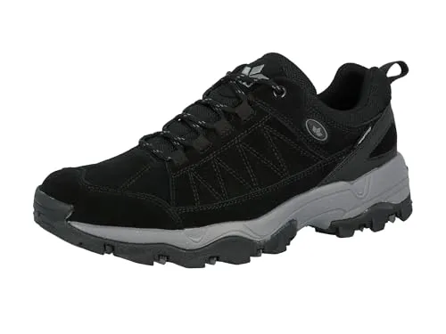 Lico Unisex Fairfield Trekking- & Wanderhalbschuhe, Schwarz, 43 EU - Wanderschuhe aus hochwertigem Veloursleder, ideal für Trekking und Freizeitaktivitäten, bieten perfekten Komfort und Stabilität.