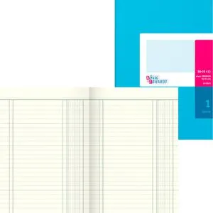 KönigundEbhardt Spaltenbuch 86-15411, 1 Spalte, A5, 40 Blatt, mit festem Kopf